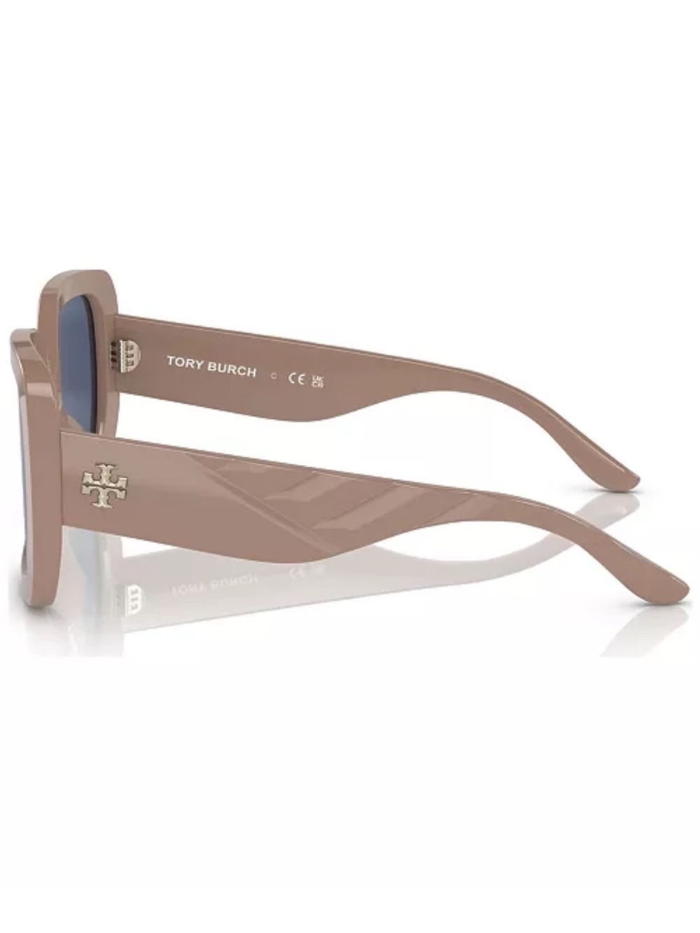 NWOT - Tory Burch Kira Sunglasses in Taupe - Picture 2 of 11